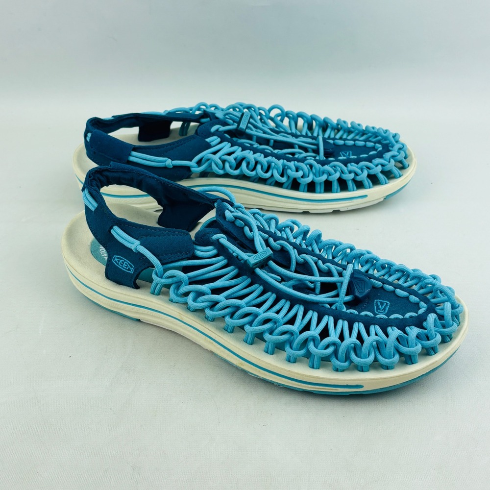 Keen Uneek Sport Sandal Womens 9.5 Ink Blue Capri Trail Water Adjustable 1013091